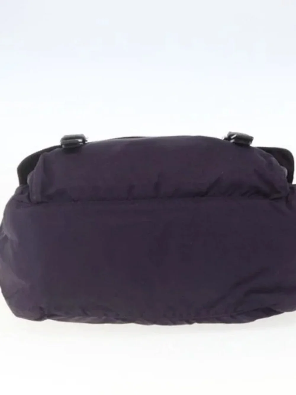 PRADA Shoulder Bag Nylon Purple Silver Auth 167957 - Picture 5 of 16